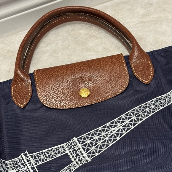Longchamp Limited Edition Eiffel Tower Le Pilage Tote - Picture 7 of 13